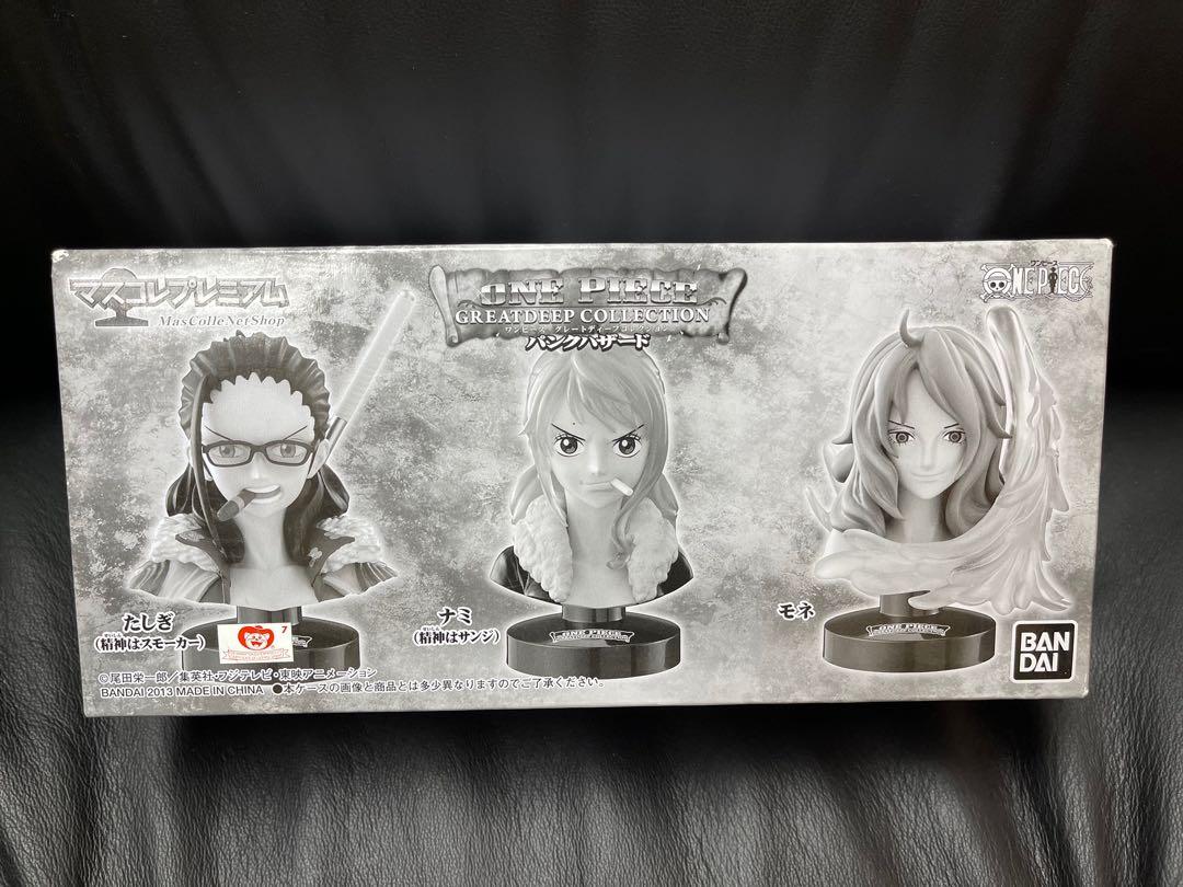 全新魂shop 限定極罕有one Piece 海賊王頭像女身男心達斯琪 斯摩格內心 娜美 山冶內心 莫內 興趣及遊戲 玩具 遊戲類