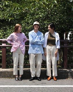 二手 EVCON (1LDK) 寬直筒牛仔褲 日本製 ECRU (GROOVY STORE)