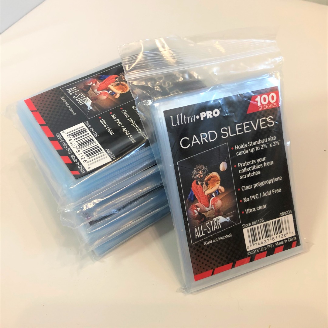 [現貨包郵] Ultra PRO Card Sleeves 35pt 卡套每包100張美國收藏卡