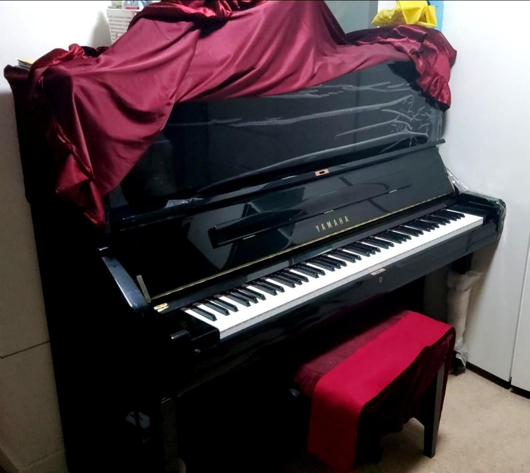 移民急放購自通利Tom Lee Yamaha U3 piano 鋼琴可用到演奏級因移民割愛, 興趣及遊戲, 音樂、樂器& 配件, 樂器-  Carousell