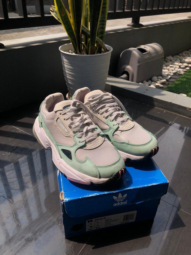 Adidas falcon easy green sales