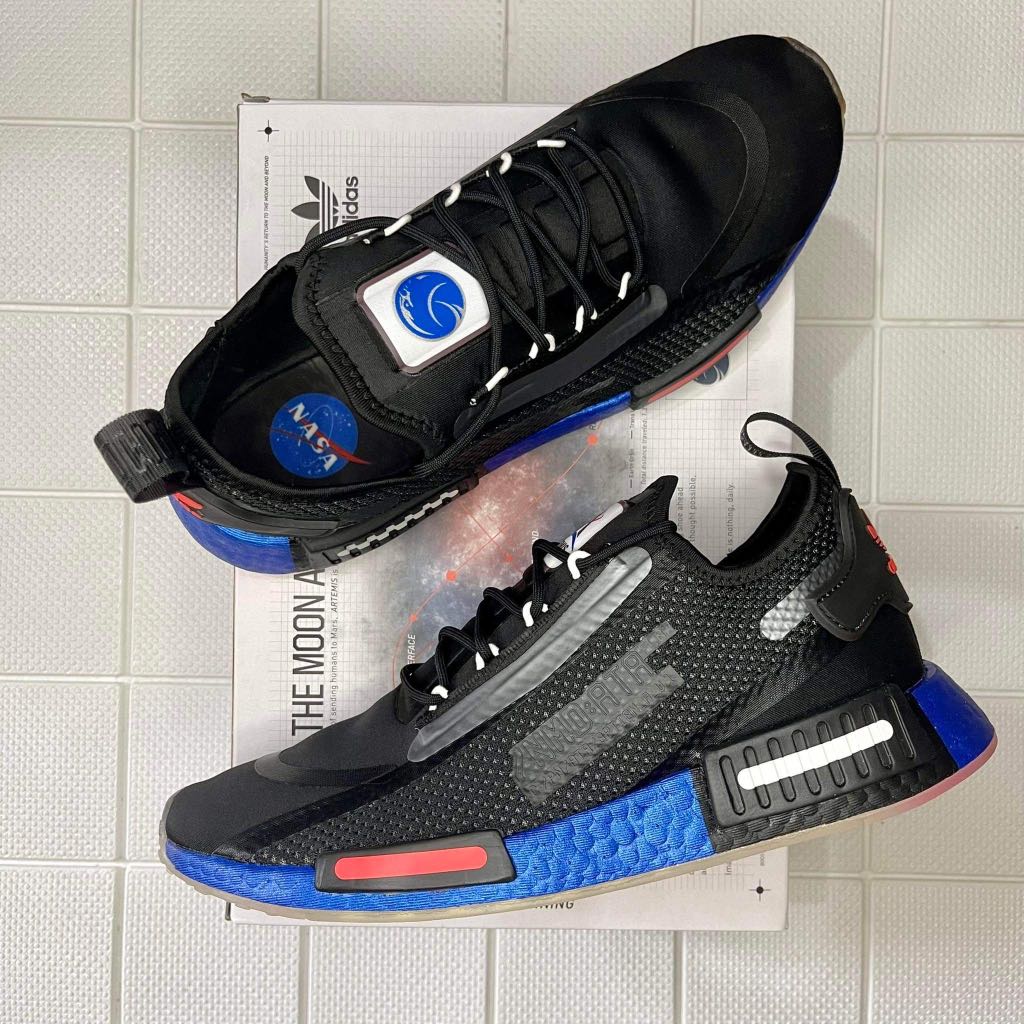 Adidas NMD R1 Spectoo NASA - Brandnew Original, Men's Fashion, Footwear,  Sneakers on Carousell