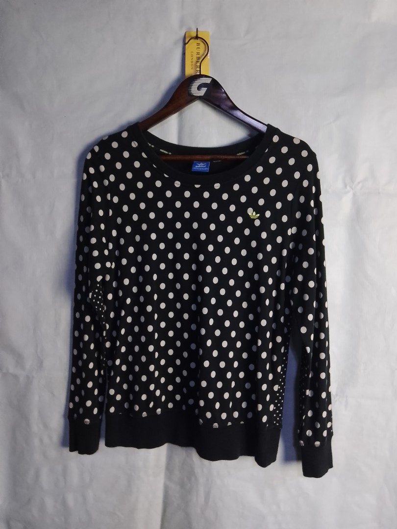 Adidas polka dot sweatshirt online