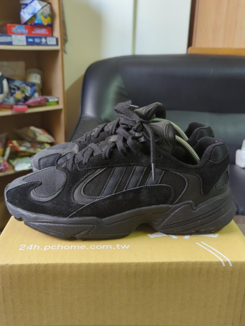 Triple black adidas yung 1 discount