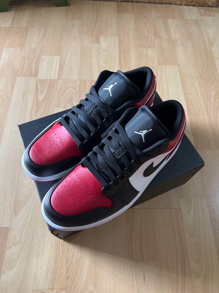 Air Jordan 1 Low Bred Toe