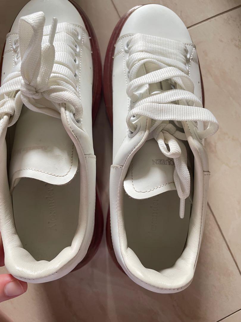 Alexander mcqueen pink glitter sneakers best sale