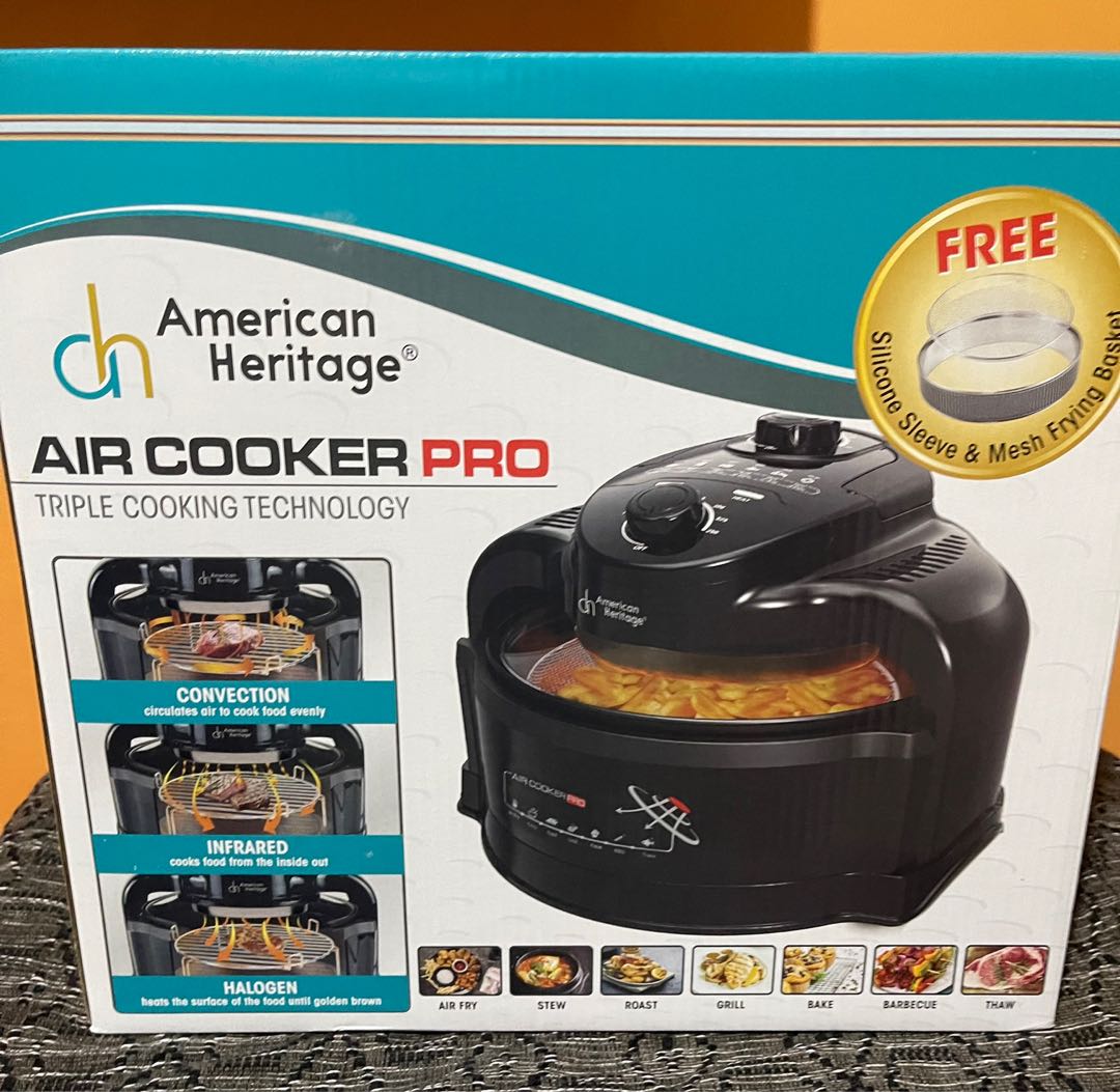 AMERICAN HERITAGE AIR COOKER PRO, TV & Home Appliances, Kitchen
