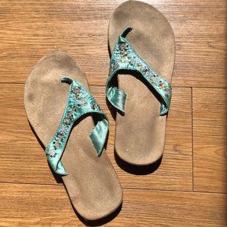 Aqua sandals beach flip flops