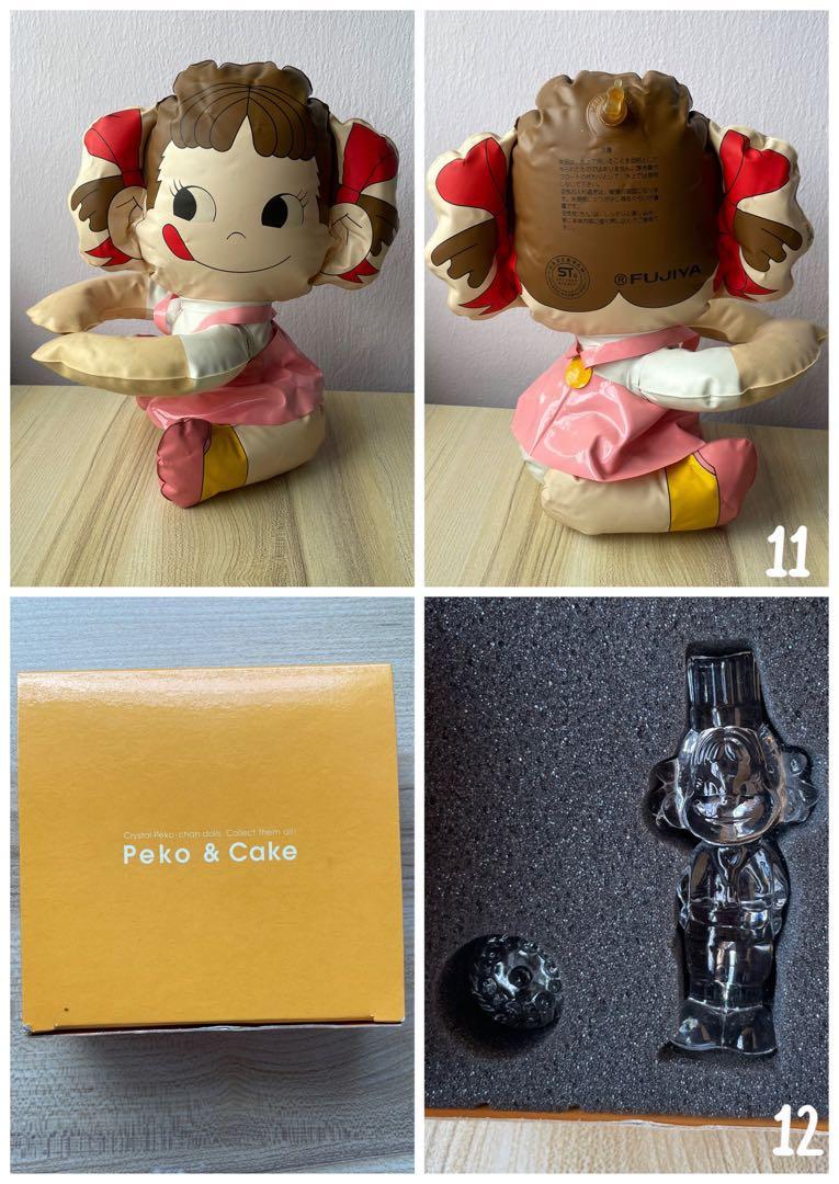 Figurines Fujiya Peko Chan - Poupées Peko Poko Blanche De Noël (MIB)