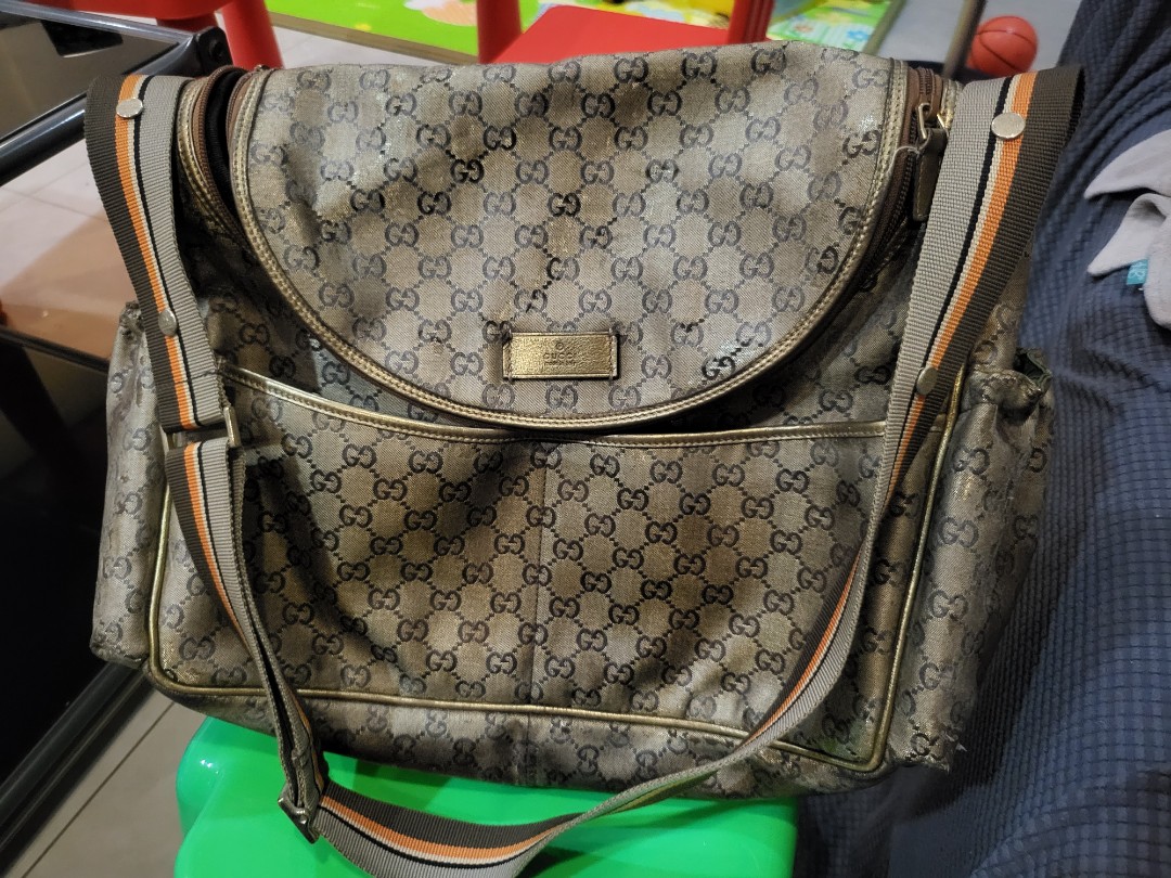 Authentic Gucci Diaper bag, Babies & Kids, Going Out, Diaper Bags & Wetbags  on Carousell