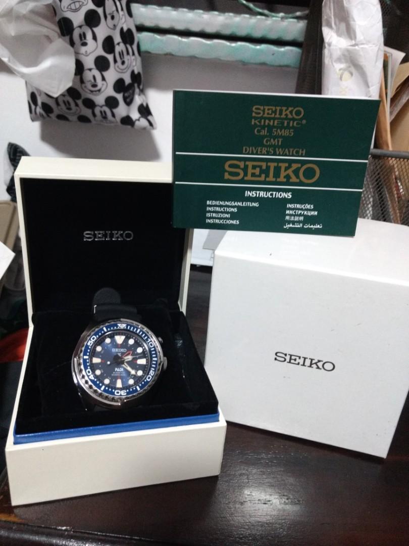 Authentic Seiko kinetic 5M85 0AB0 PADI, Men's Fashion, Watches &  Accessories, Watches on Carousell