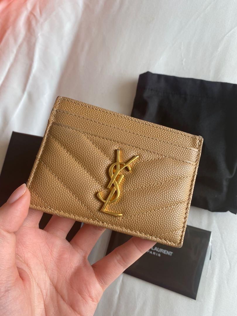 Yves saint store laurent card case