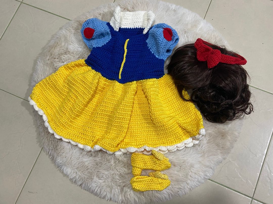 Baby milestone snow white costume, Babies & Kids, Babies & Kids Fashion