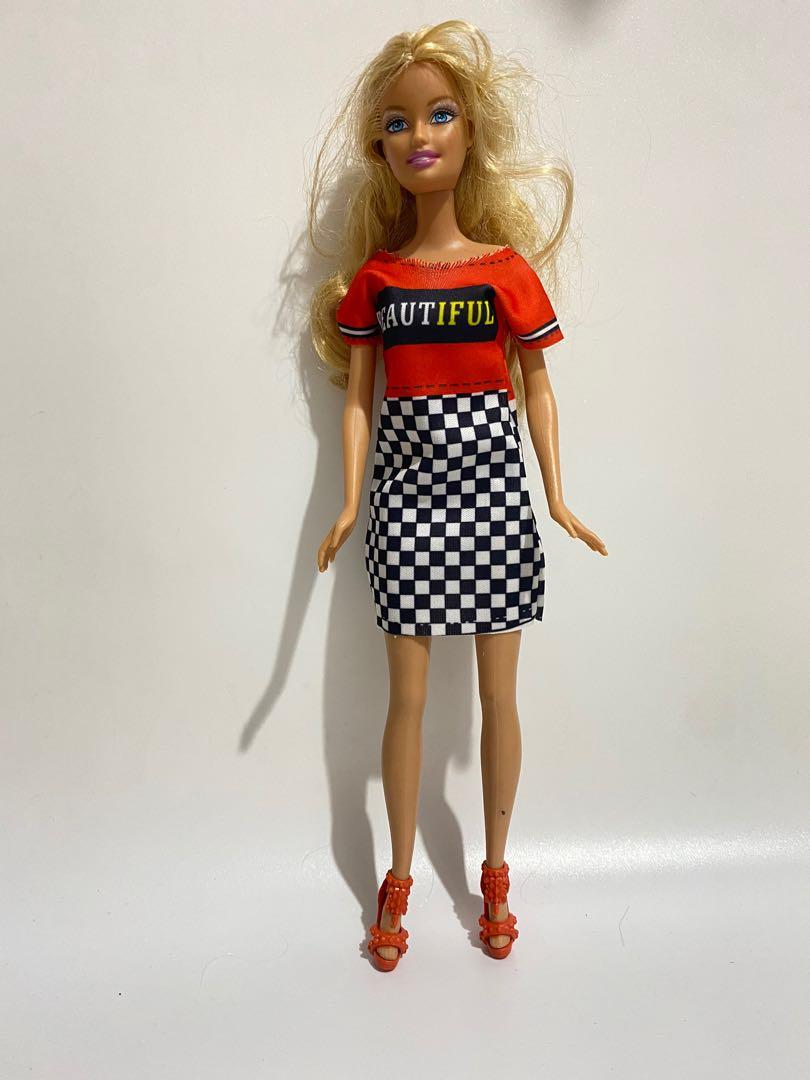 Barbie Doll with cut hair, Hobbies & Toys, Toys & Games on Carousell