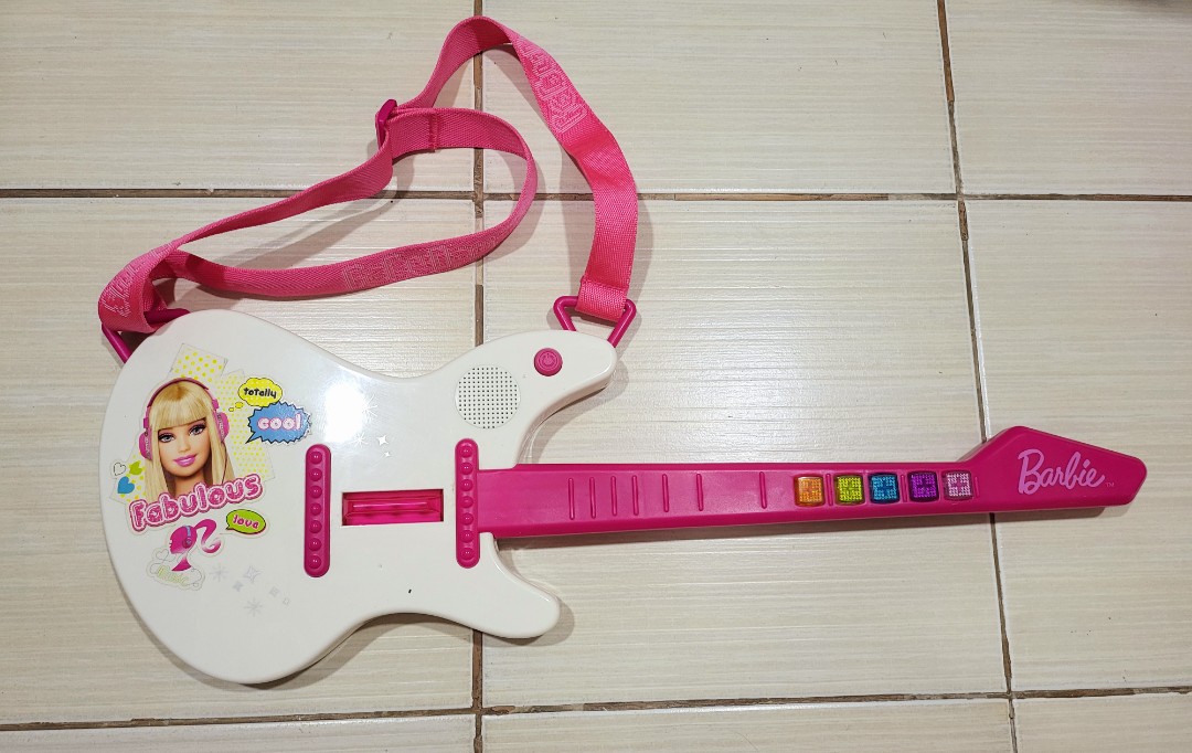 Guitar barbie clearance
