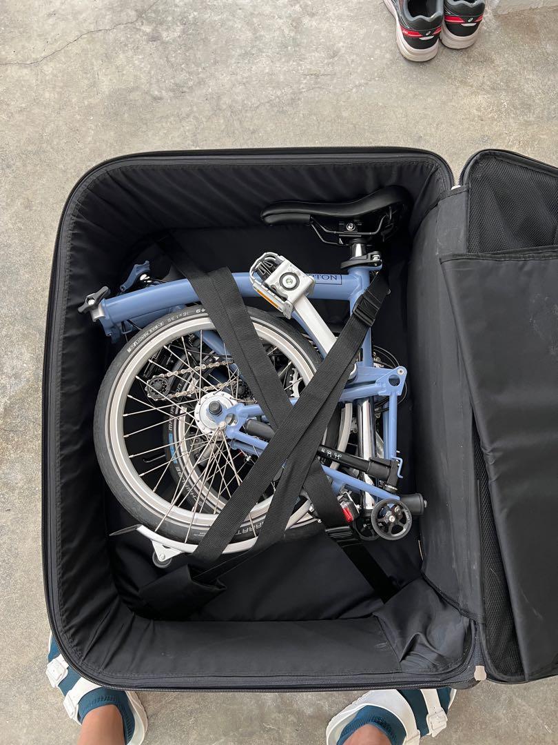 Folding bike shop luggage