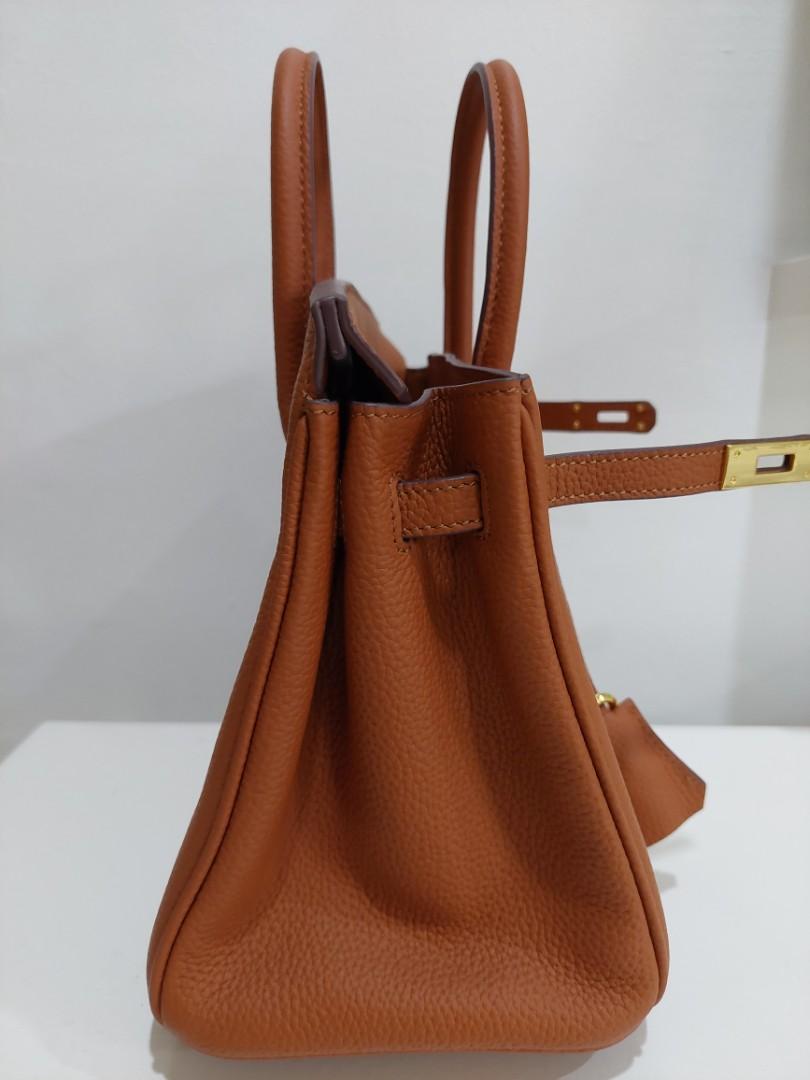 Birkin leather bag no brand written, Women's Fashion, Bags & Wallets