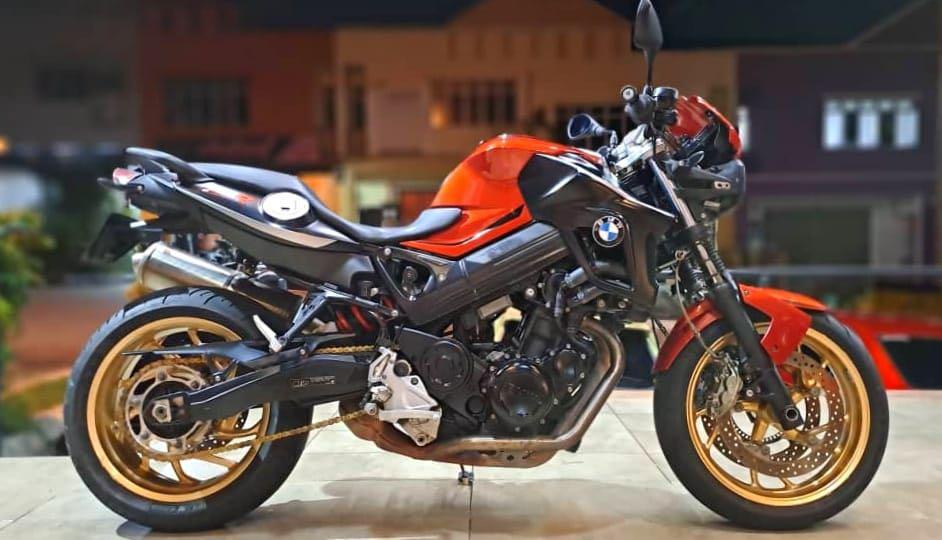 Bmw f800r shop orange