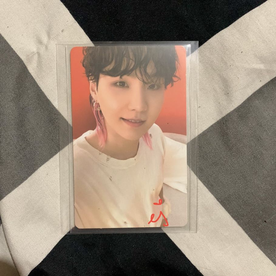 BTS Butter Cream Yoongi Suga pc photocard, Hobbies & Toys, Memorabilia