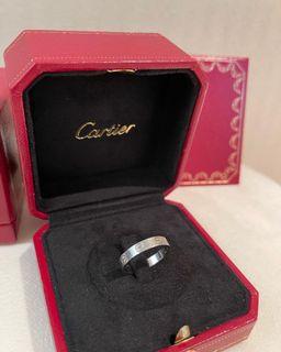 Cartier love Ring wedding band size