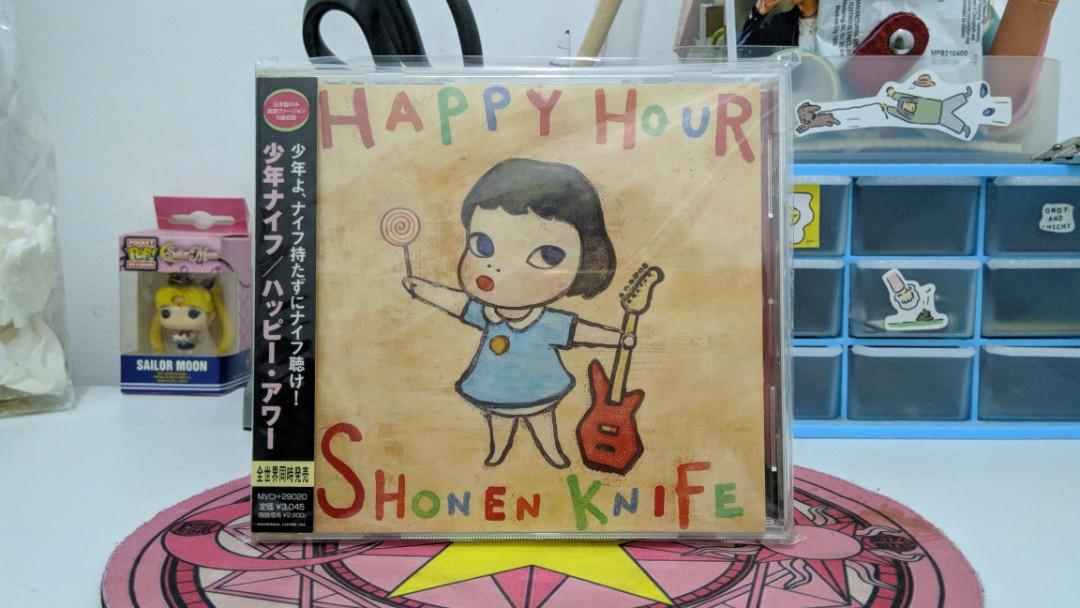 CD] Shonen Knife - Happy Hour, Hobbies & Toys, Music & Media, CDs