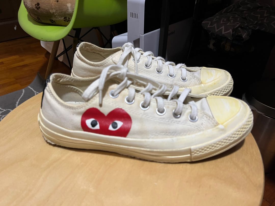 cdg converse size 4