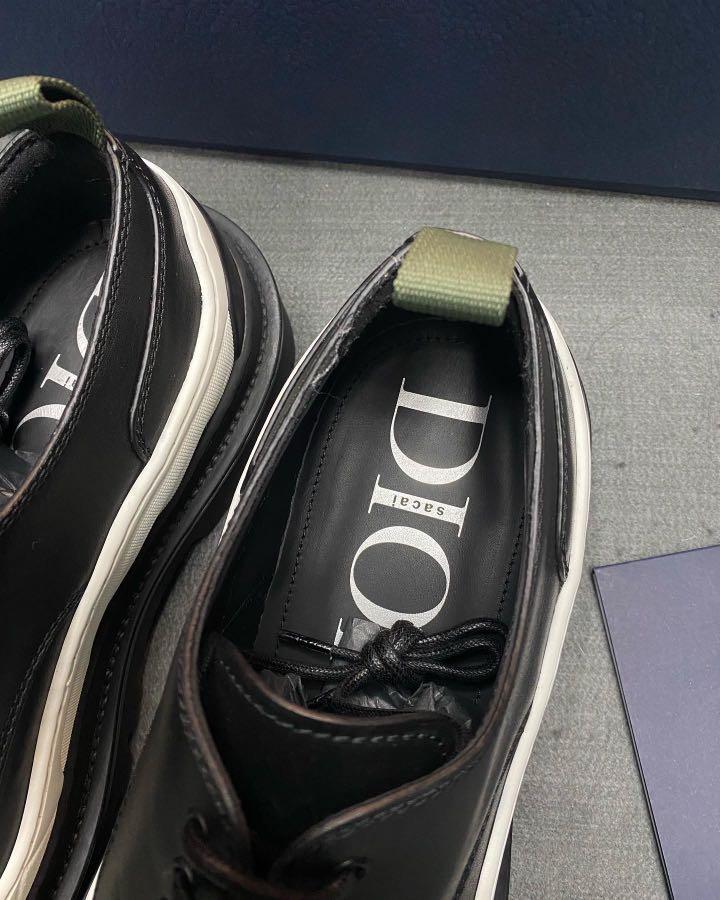 Christian Dior DIOR X SACAI DERBY SHOE 全新42, 男裝, 鞋, 西裝鞋