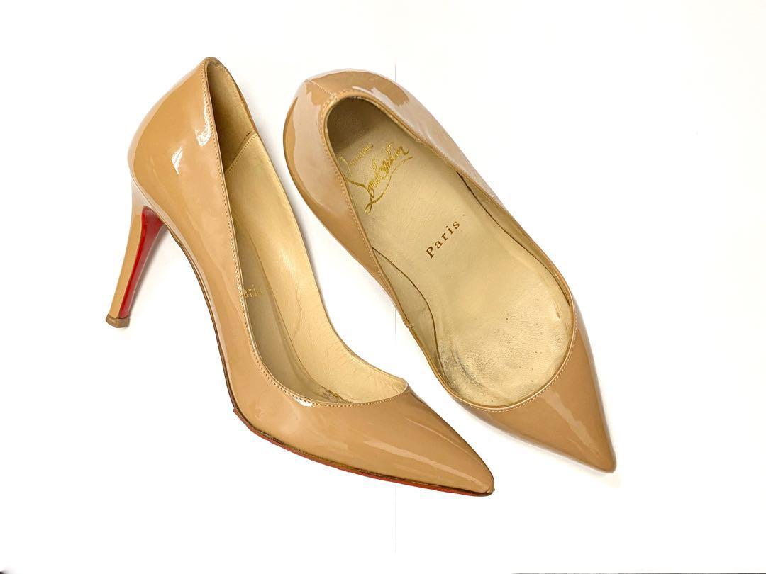 Christian Louboutins Pigalle 85 Patent Calf