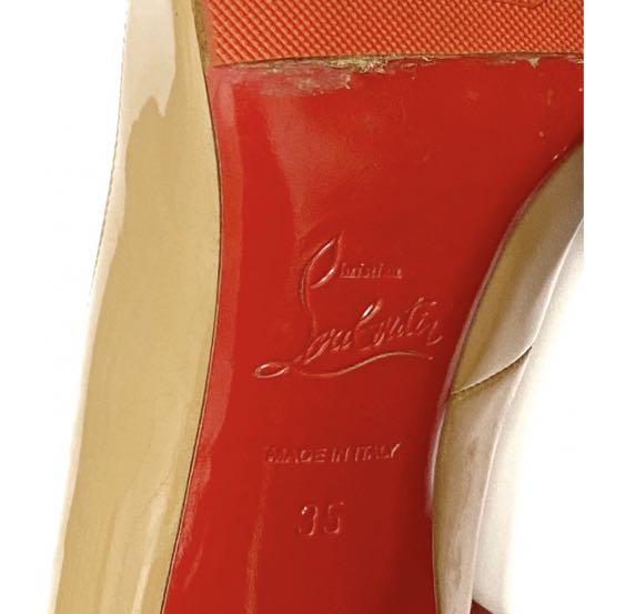 Christian Louboutins Pigalle 85 Patent Calf Women s Fashion