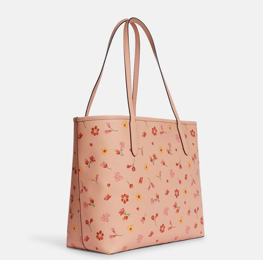 Coach Floral City Tote Bag