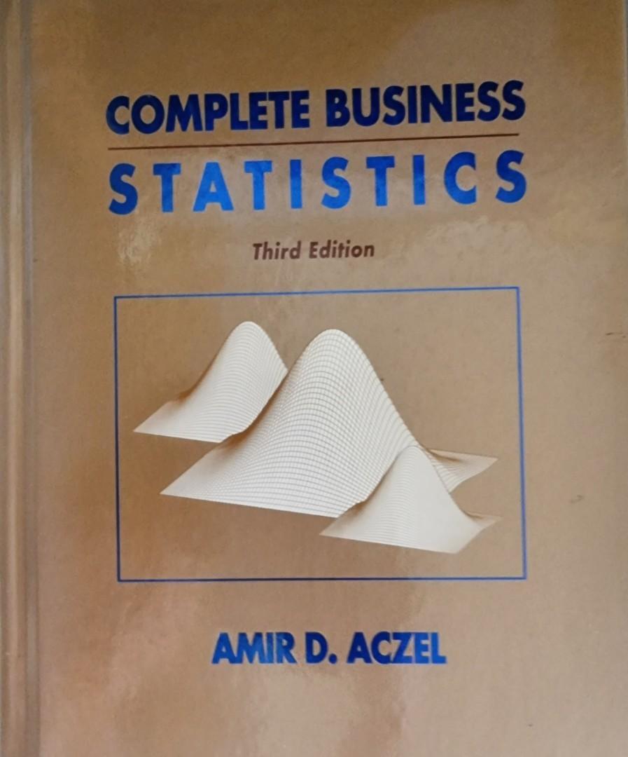 Complete Business Statistics Aczel 8Th Edition – NKAXF