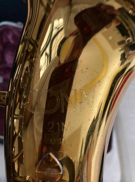 Conn 21M Alto Saxophone with Kenny G s personal signature