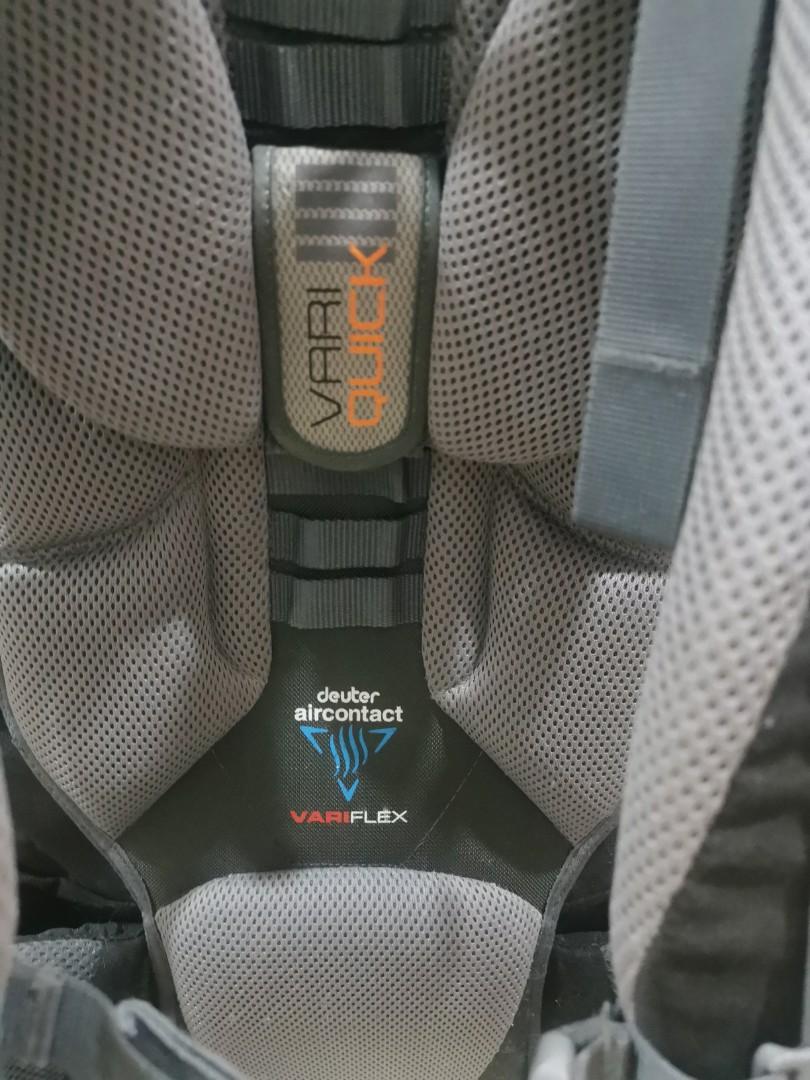 Deuter variflex aircontact 55+10, Men's Fashion, Bags, Backpacks on