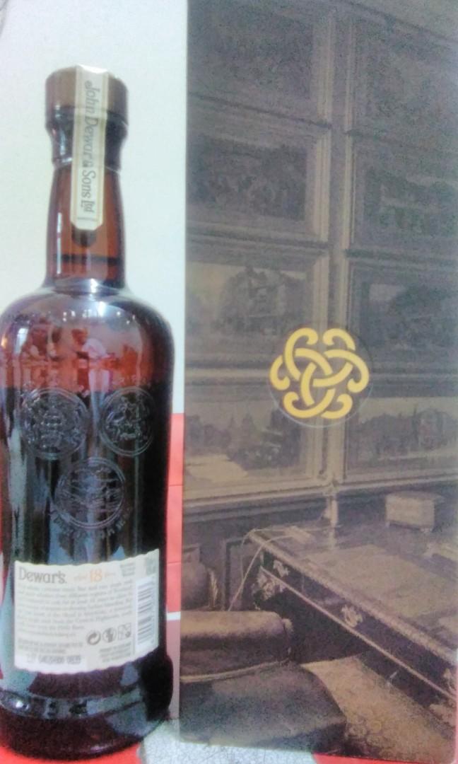 Dewar's The Vintage TRUE SCOTCH Aged 18Years Blended Scotch Whisky