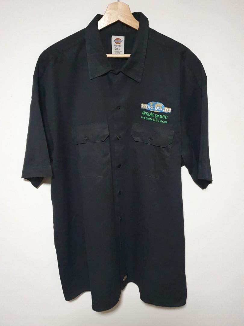 Dickies workshirt black, Men's Fashion, Tops & Sets, Tshirts ...