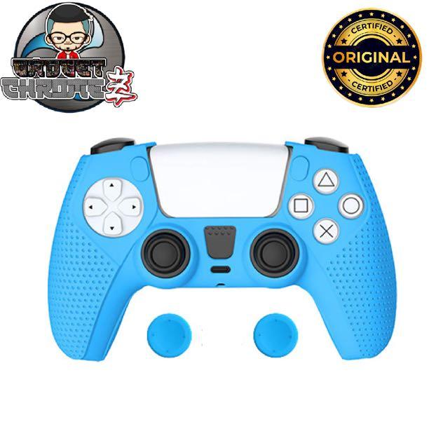 DOBE | PS5 Silicone Protective Kit for PS5 Controller (Category: Cases & Covers) located in San Jose del Monte. Submitted by gadget_chromez (Listing ID 1176585849, Image 3). Description: Protects the controller from dirt & scratches. Precise hole position. Soft & smooth surface. Material: silicone.