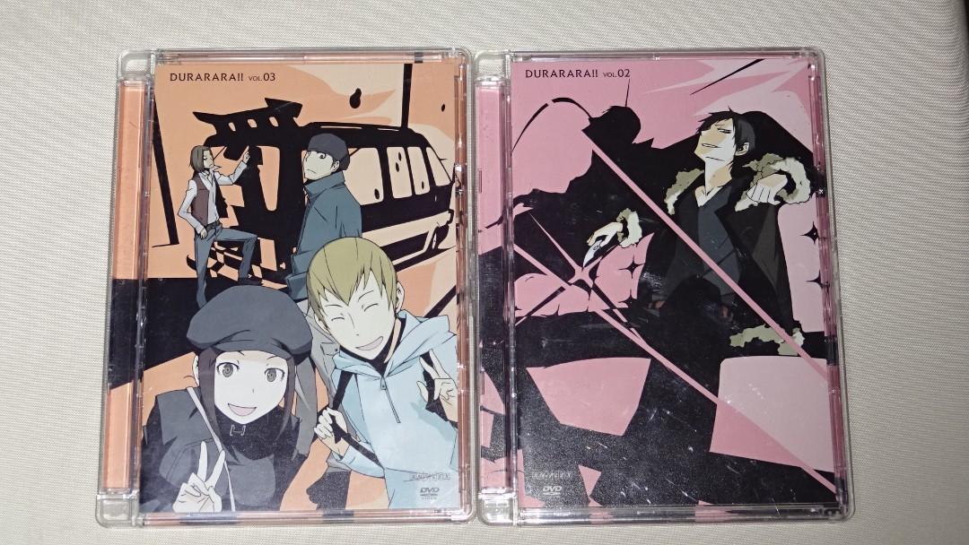 Durarara Volume 2 & 3 anime DVD Aniplex (Category: Comics & Manga) located in Paranaque City. Submitted by kutoi.ancheta (Listing ID 1176558426, Image 1). Description: Durarara Volume 2 & 3 anime DVD Aniplex type: DVD Video ₱2000 condition: as is only! no warranties! pm for inquiries. #durararaanime #aniplex #animeost #japananime.