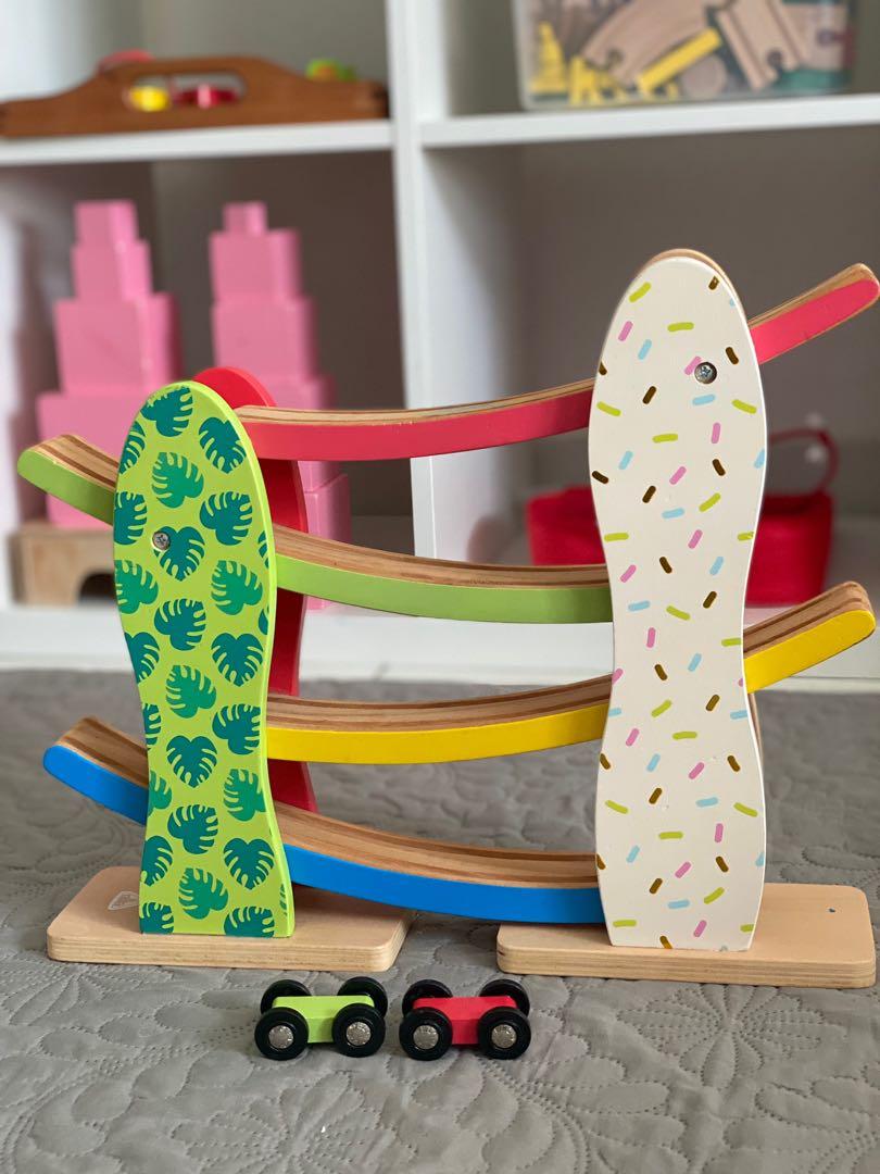 Elc wooden outlet car ramp