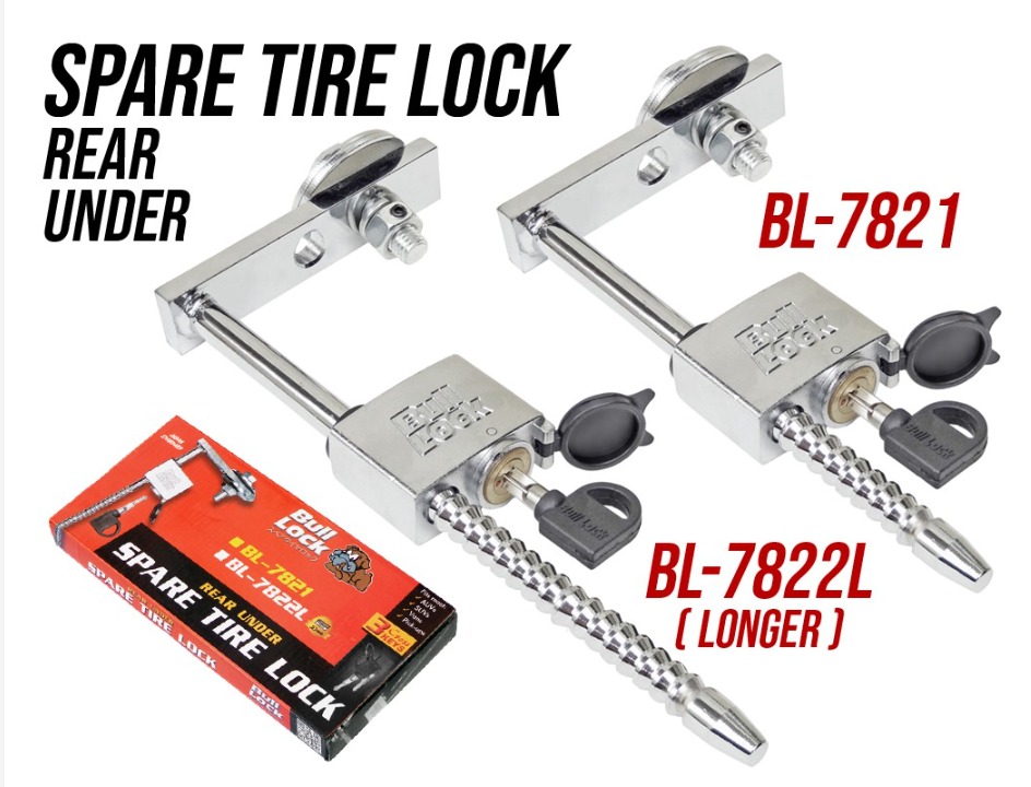 ELECTROVOX Spare Tire Lock For Rear Under Spare Tires, Car Parts