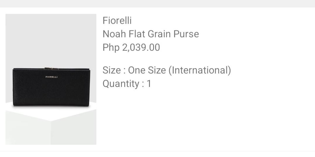 Fiorelli Noah Flat Grain Purse Women s Fashion Bags Wallets