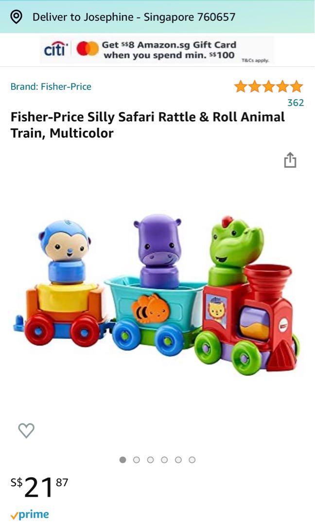 Fisher price silly safari train clearance