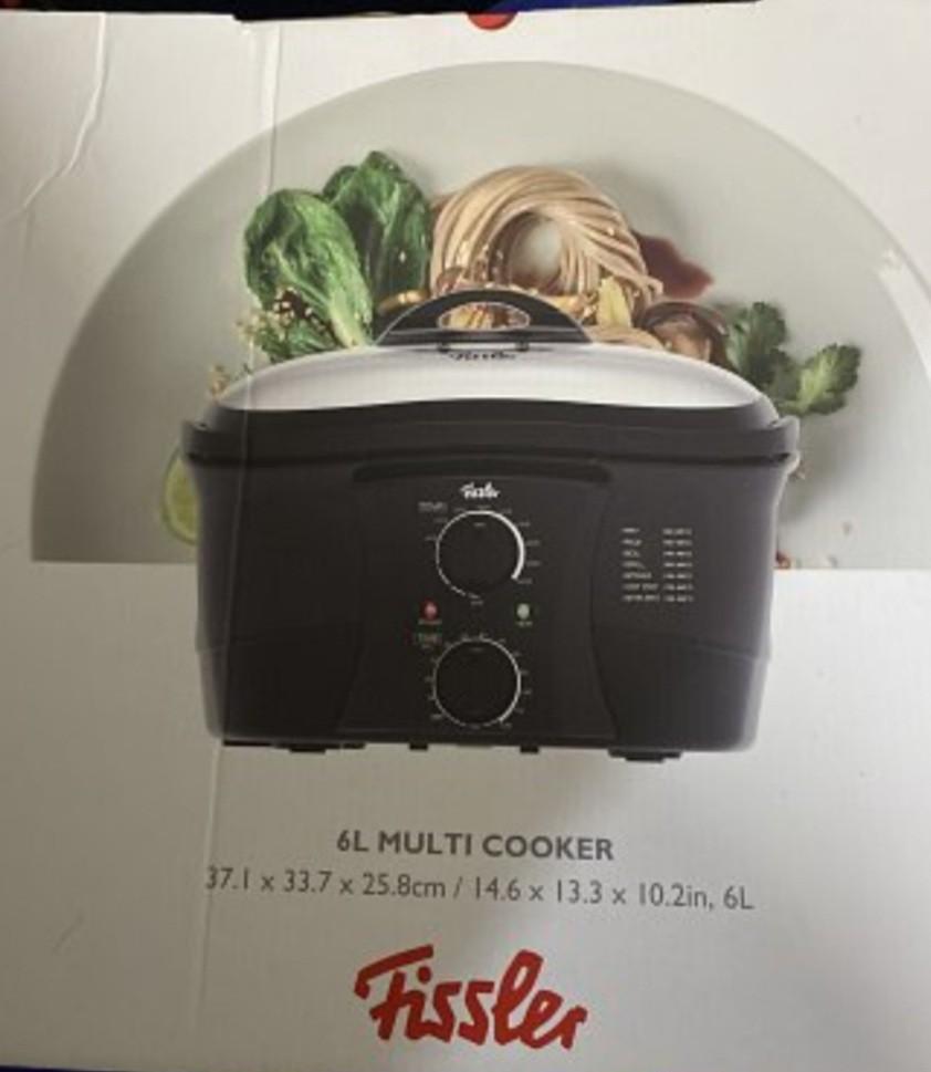 Fissler 6l top multi cooker