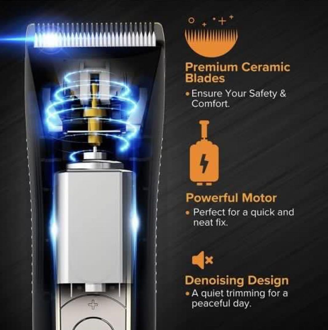 Fitfort Hair Clippers Trimmer Professional Cordless Hair, Beard and