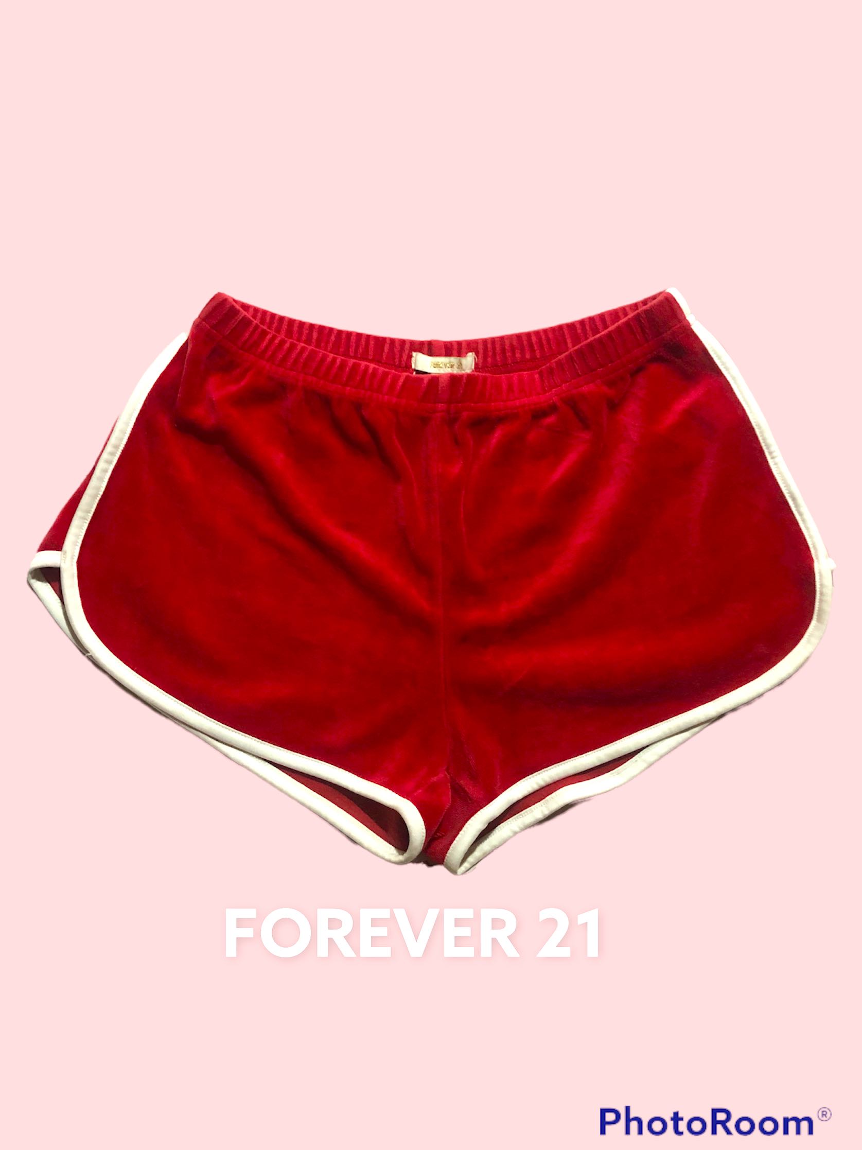 Velvet booty shop shorts forever 21