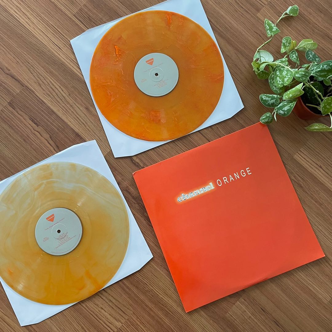 Frank Ocean : Channel Orange 2LP Colour Vinyl แผ่นละ 1890 บาท รวม