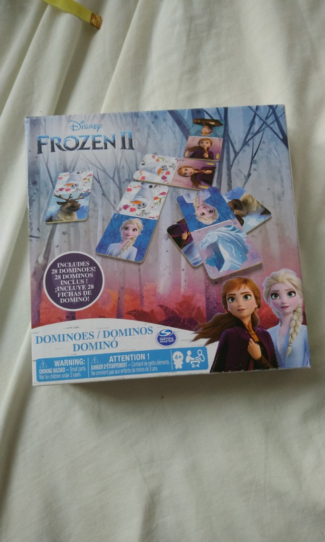 Frozen II Dominoes, Hobbies & Toys, Toys & Games on Carousell