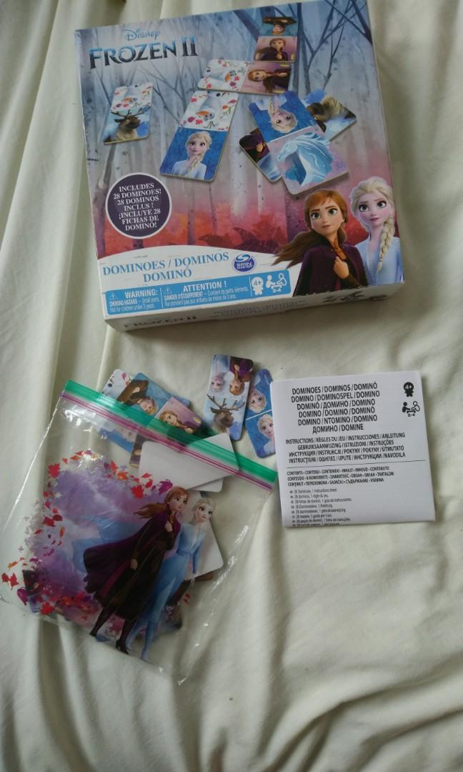 Frozen II Dominoes, Hobbies & Toys, Toys & Games on Carousell