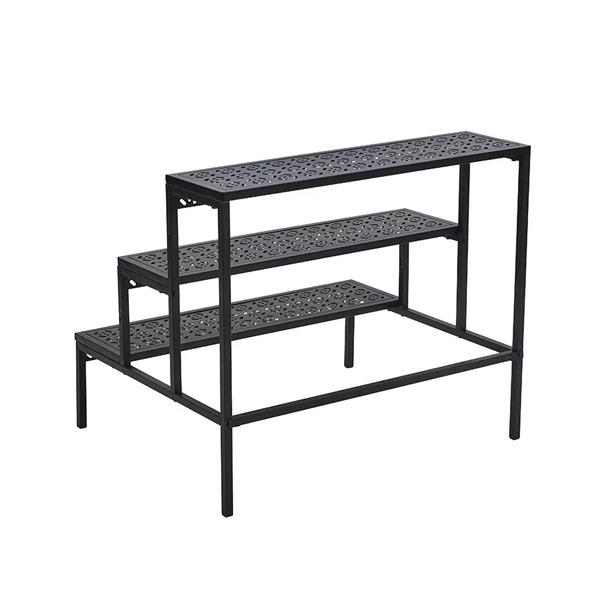 Gardenline Iron Decorative Flower Step 60x70x60cm, Furniture & Home Living, Gardening, Gardening