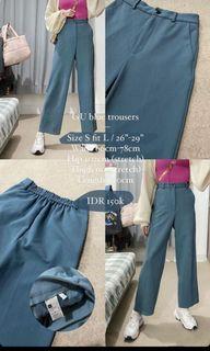 GU Blue Trousers (by kibo.co)