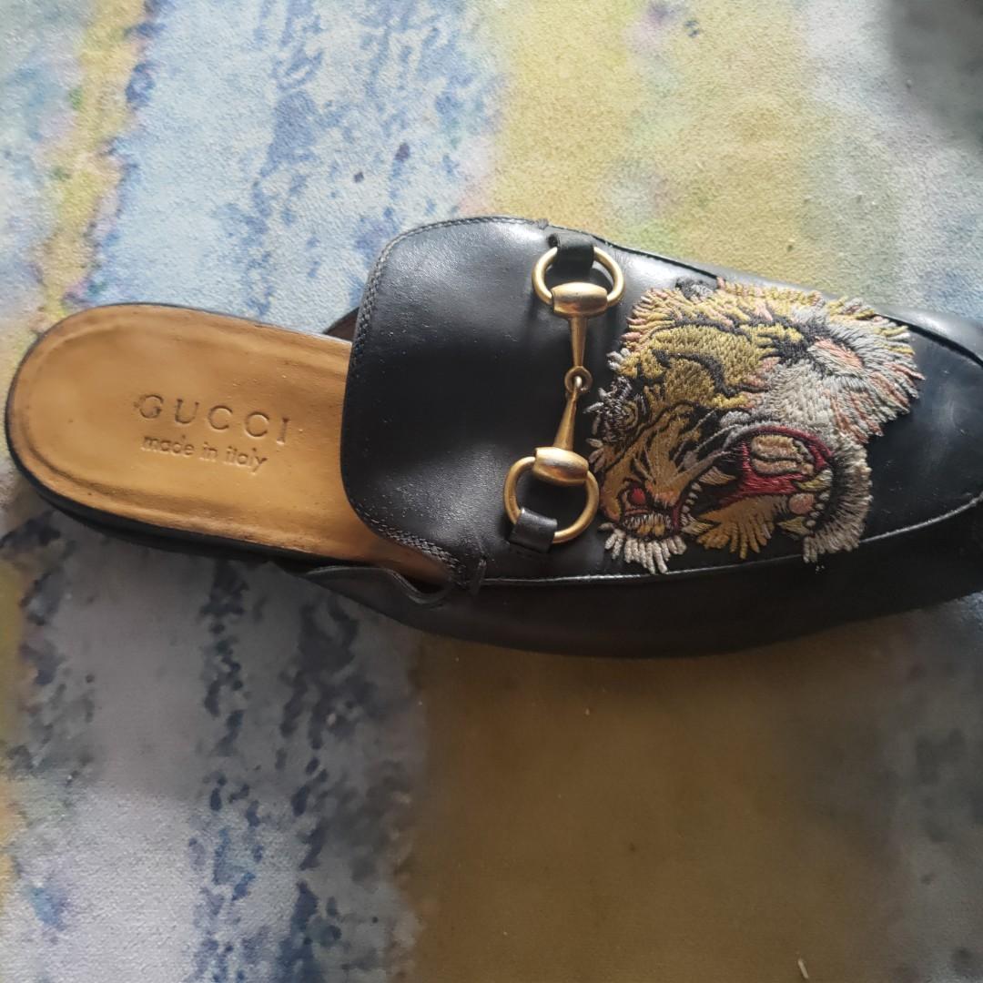 Gucci king slipper hot sale